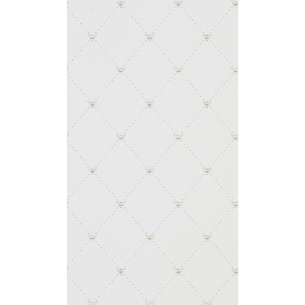 Nectar Wallpaper 216354 by Sanderson in Mineral Dove Grey